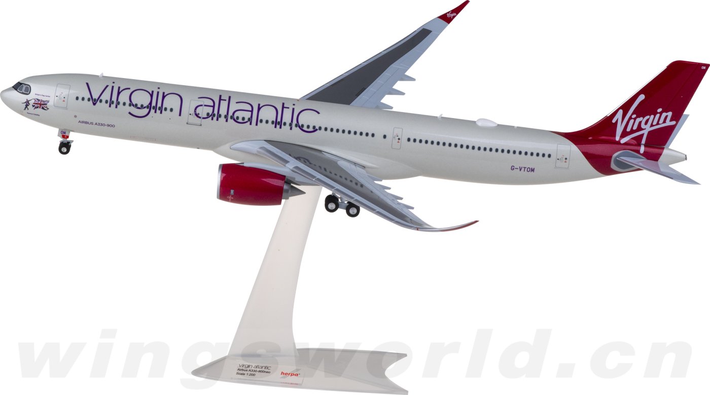 572934 Virgin Atlantic Airbus A330-900neo G-VTOM Space Oddity