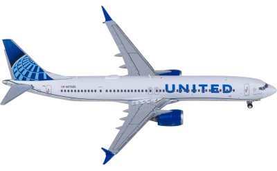 Geminijets 1:400 United Airlines Boeing 737 MAX 9 N37555