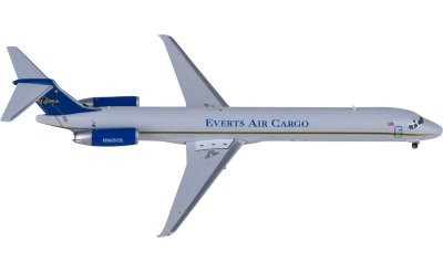 Geminijets 1:400 Everts Air Cargo McDonnell Douglas MD-80SF N965CE 货机