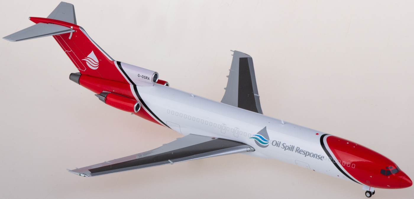 LH2380 T2 Aviation Boeing 727-200F G-OSRA 货机JC Wings 1:200