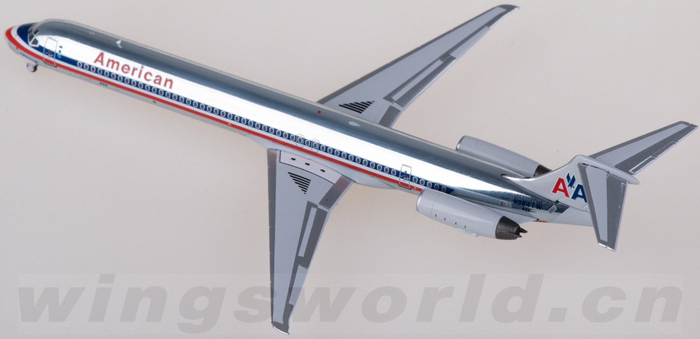 合金机型:mcdonnell douglas md-80航空公司:american airlines 美国