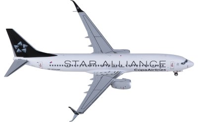 NGmodels 1:400 Copa Airlines Boeing 737-800 HP-1823CMP 星空联盟