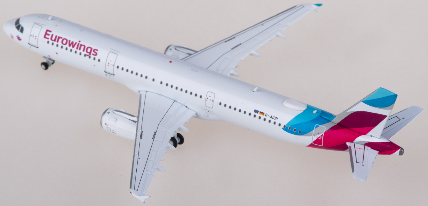 XX40145 Eurowings 欧洲之翼航空Airbus A321 D-AIDP JC Wings 1