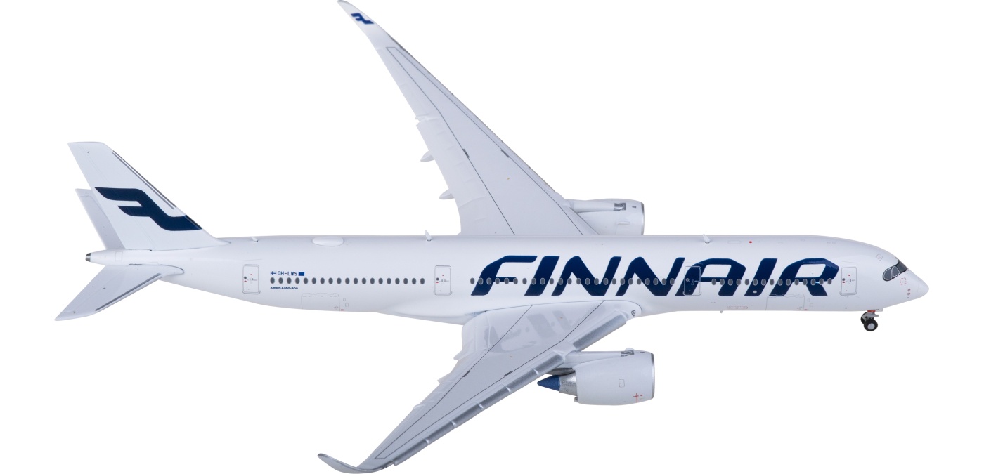 航空機・ヘリコプター JC Wings FINNAIR A350-900 1/400 JC Wings Finnair Airbus A350-900XWB OH-LWP Flaps Down
