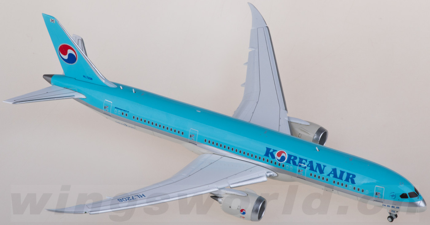 EW4789005A Korean Air 大韩航空Boeing 787-9 Dreamliner HL7206 襟翼