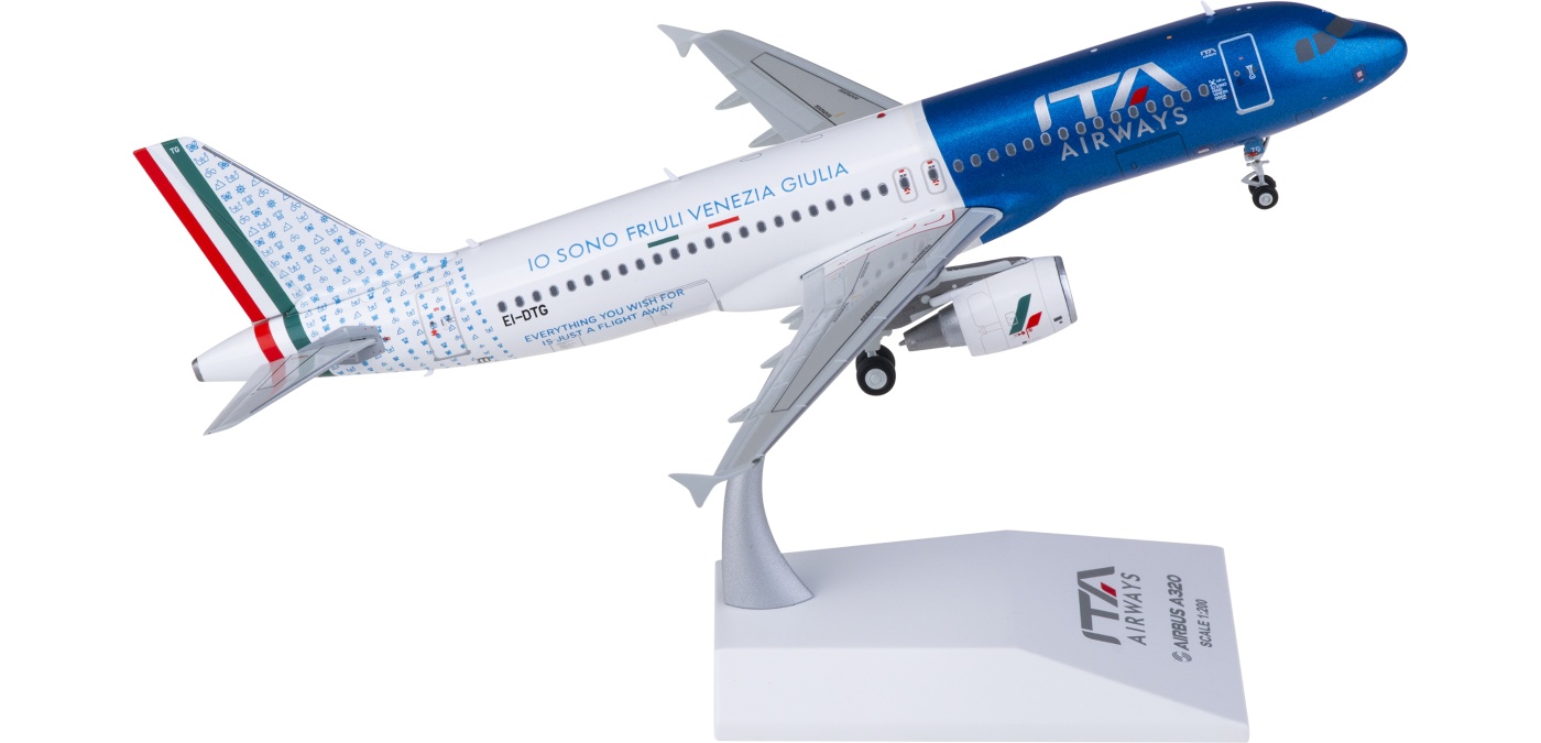 ITA New Airline Airbus A320 EI-DTG 'Io Sono Friuli Venezia