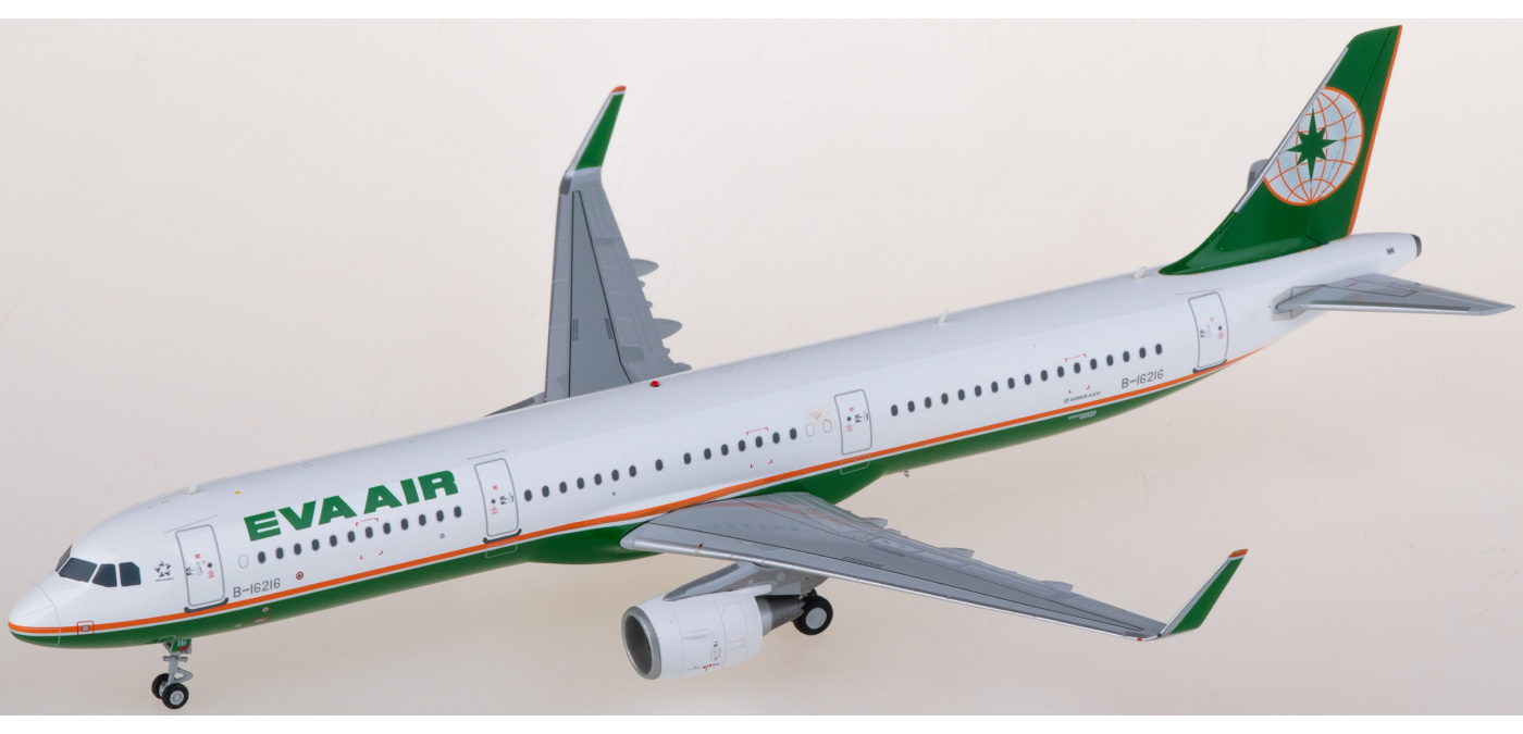 LH2095 EVA Air 长荣航空Airbus A321 B-16216 JC Wings 1:200