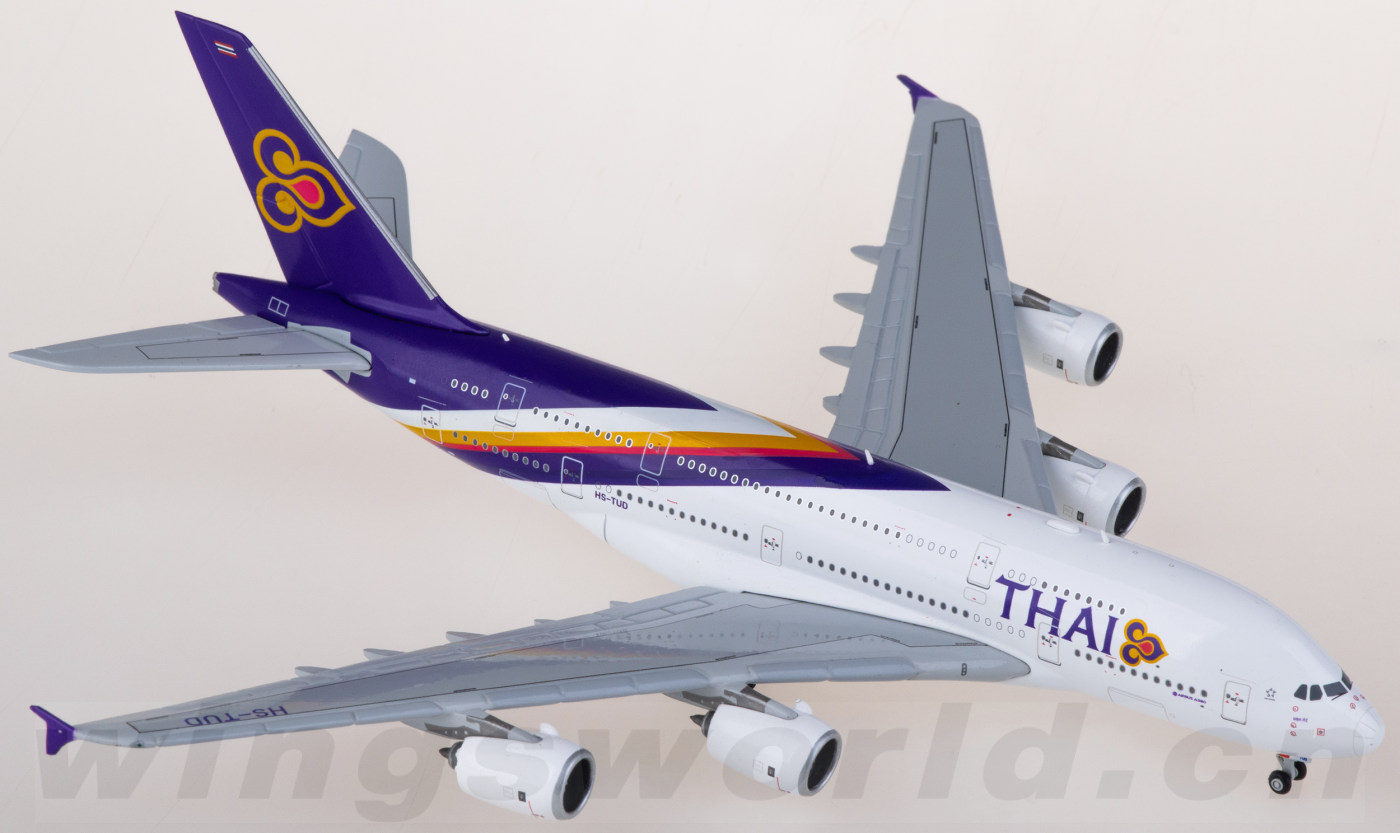 XX4896 Thai Airways 泰国国际航空Airbus A380 HS-TUD JC Wings