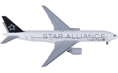 NGmodels 1:400 United Airlines Boeing 777-200ER N794UA Star Alliance