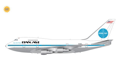 Pan Am 泛美航空 Boeing 747SP N539PA 襟翼放下版