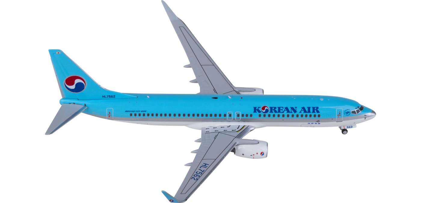 レビュー高評価商品 NG58212 Korean 1 NGmodels HL7562 737-800 大韩航空Boeing Air 民間航空機