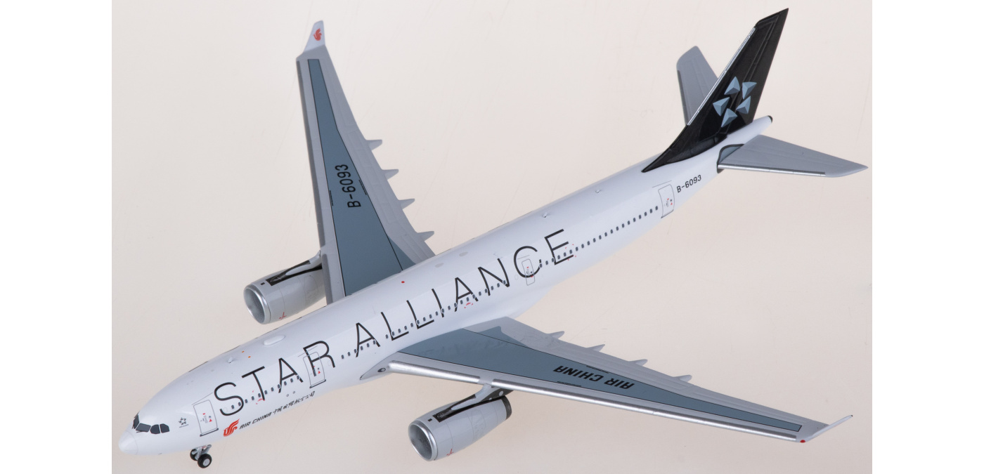 NG61079 Air China 中国国际航空Airbus A330-200 B-6093 星空联盟