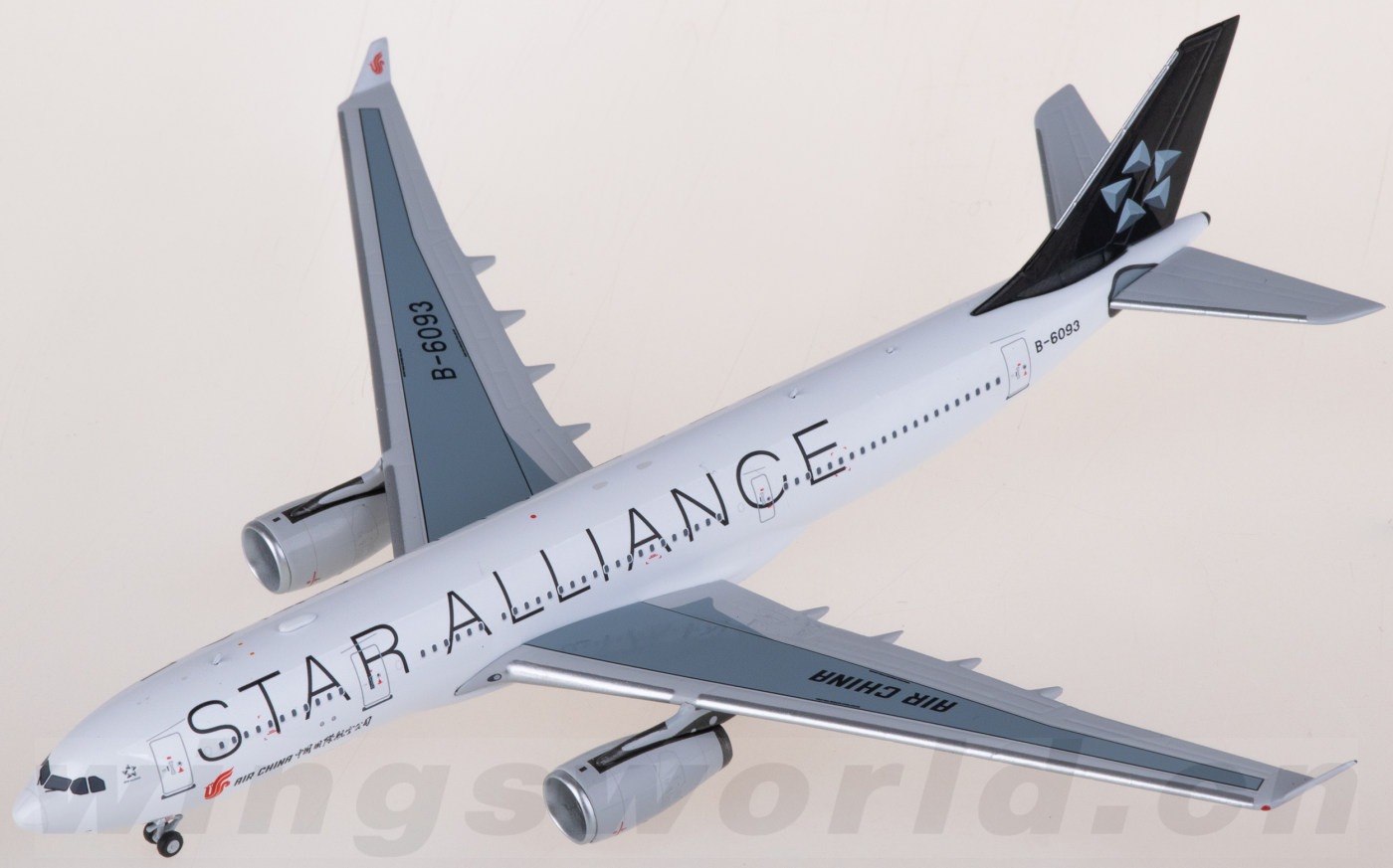 NG61079 Air China 中国国际航空Airbus A330-200 B-6093 星空