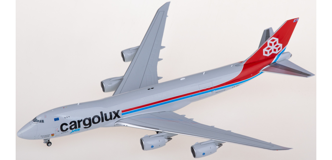 カーゴルクス 747-8F LX-VCJ 1/400 Phoenix Models Cargolux Boeing 747-8F Cargo Reg# LX-VCJ