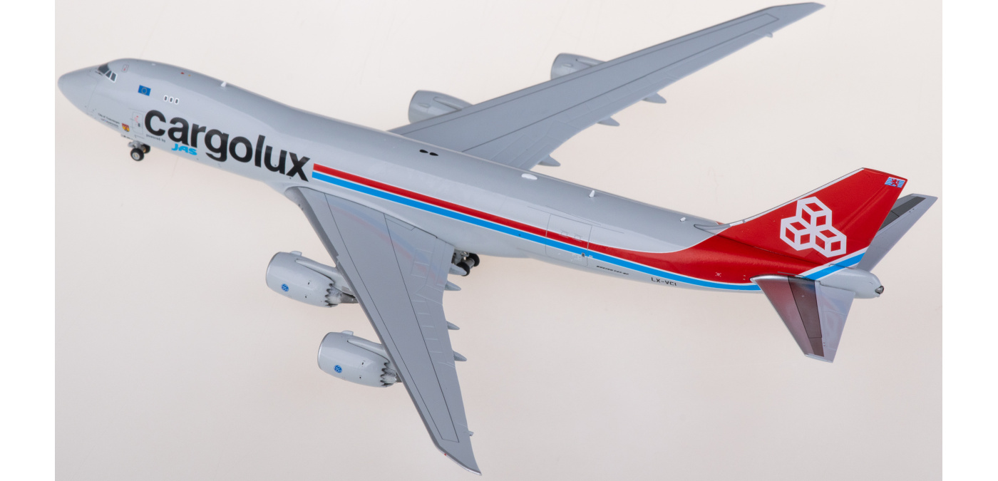 XX40155 Cargolux Boeing 747-8F LX-VCI JC Wings 1:400 -飞机模型世界