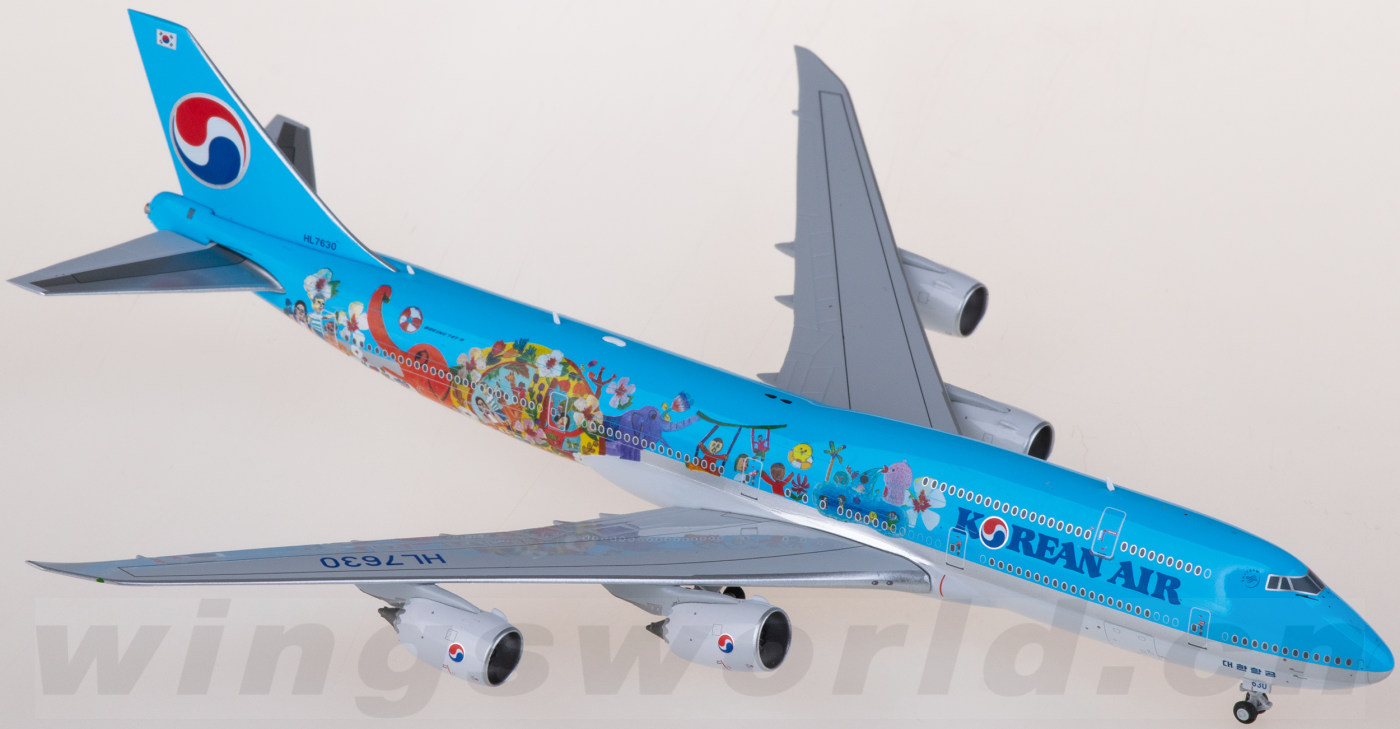 JC Wings 1:200 大韓航空 B747-400 HL7486 ScaleModelStore.com :: JC Wings 1:200 - XX20187A - Korean