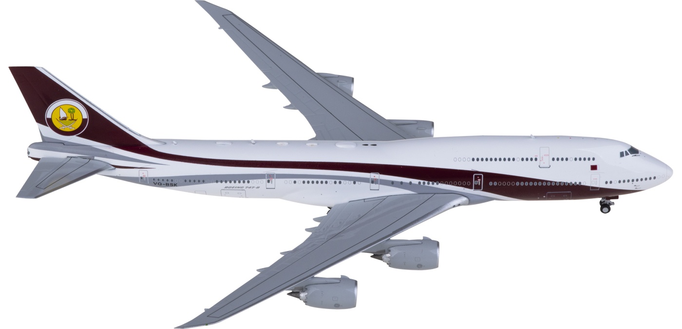 Qatar Airways Cargo B747-8F Reg: A7-BGA JC Wings 1:400