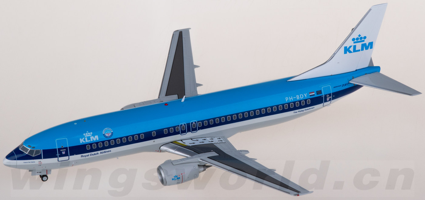 XX20142 KLM Boeing 737-400 PH-BDY JC Wings 1:200 -飞机模型世界