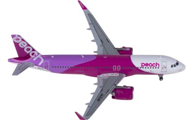 Hasegawa 1:200 Peach Aviation Airbus A320 : Amazon.co.uk