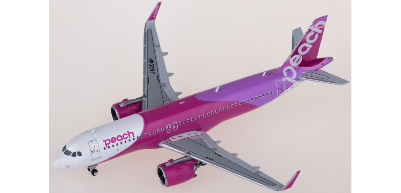 航空機・ヘリコプター Peach A320 JA204P JC WINGS 1/400 EW432N006 Peach Aviation 乐桃航空Airbus A320neo JA204P JC