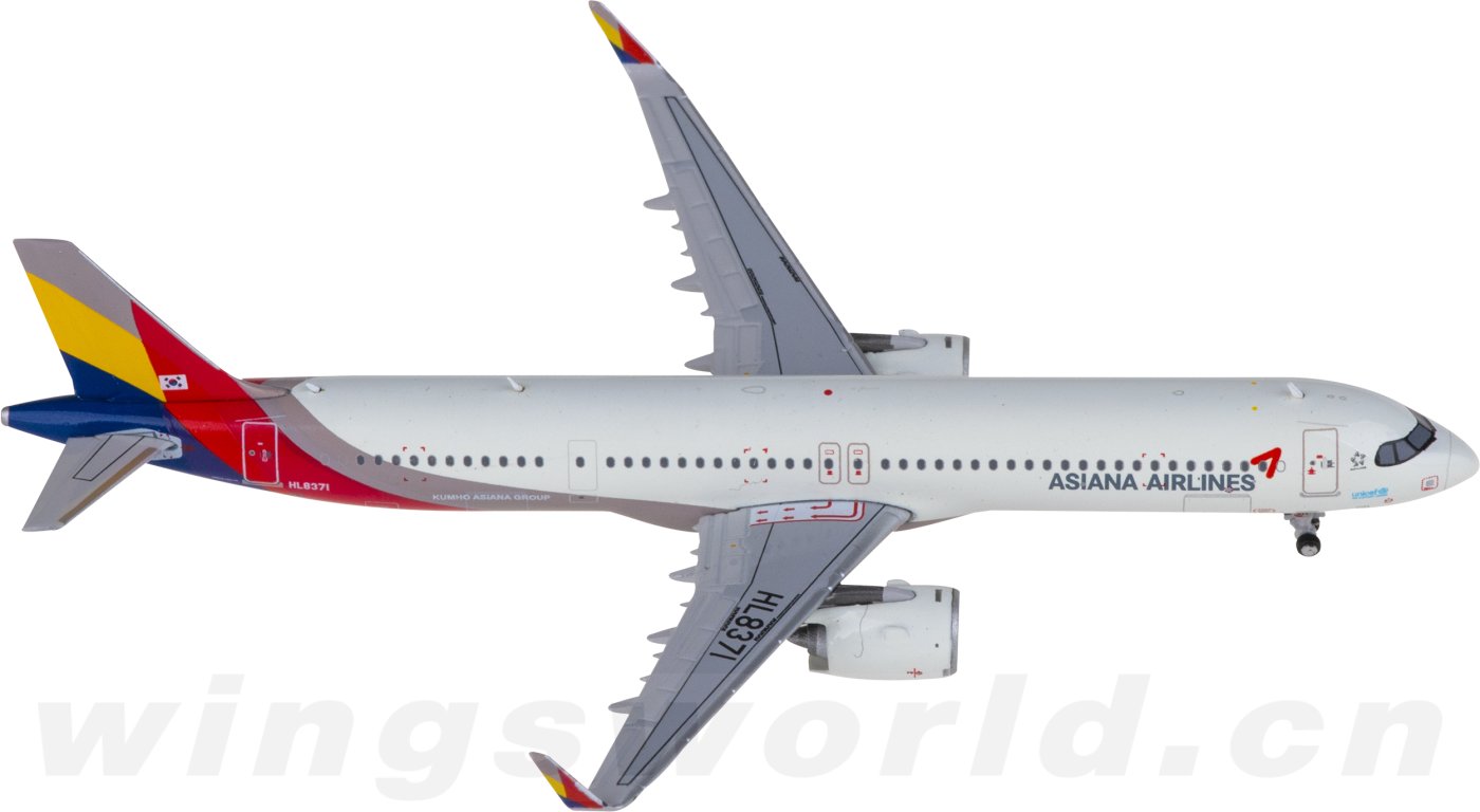 Jcwings アシアナ航空 A321neo HL8371 1/400