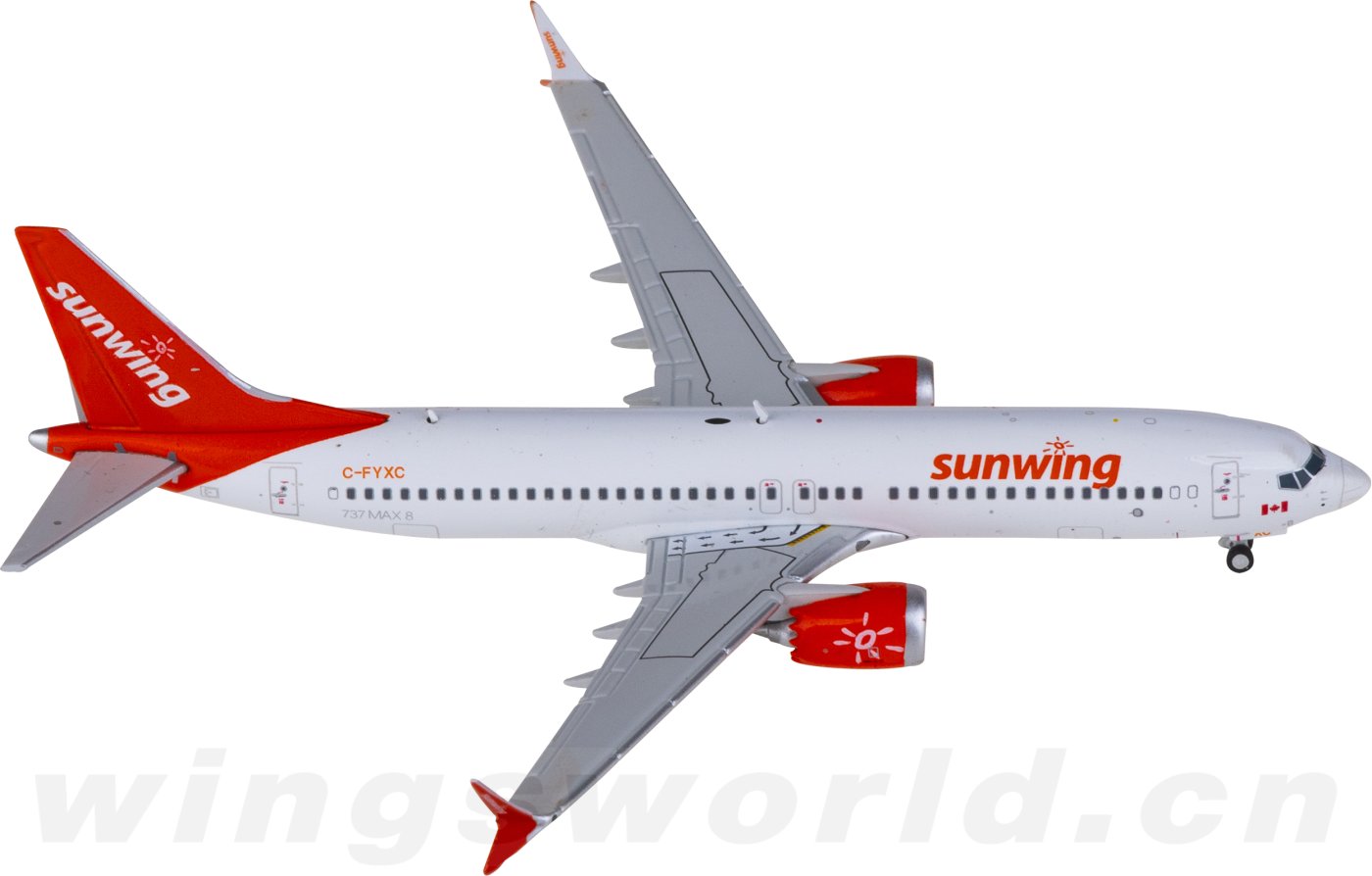 SKY Boeing 737-800 模型 HobbyEasy | 1/200 Skymark Airlines Boeing