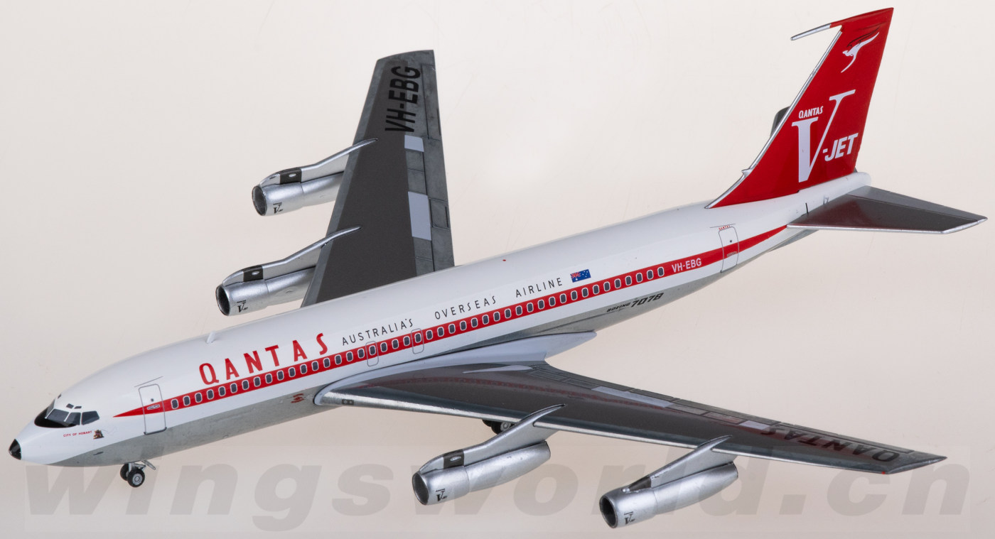 航空機・ヘリコプター QANTAS 707-138  1/200 Boeing 707-138 Qantas | Modelsnavigator.com