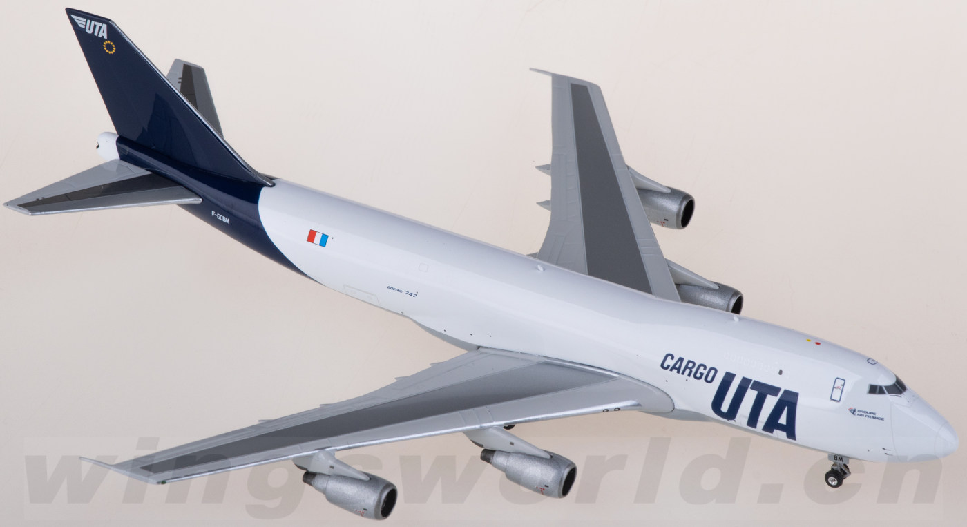 PH11898 UTA Boeing 747-200 F-GCBM Phoenix 1:400 -飞机模型世界