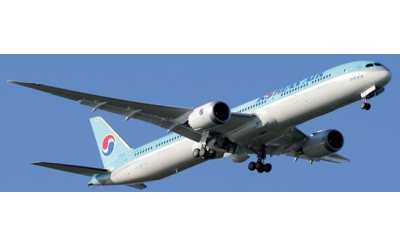 Korean Air 大韩航空 Boeing 787-10 Dreamliner HL8515 襟翼放下版