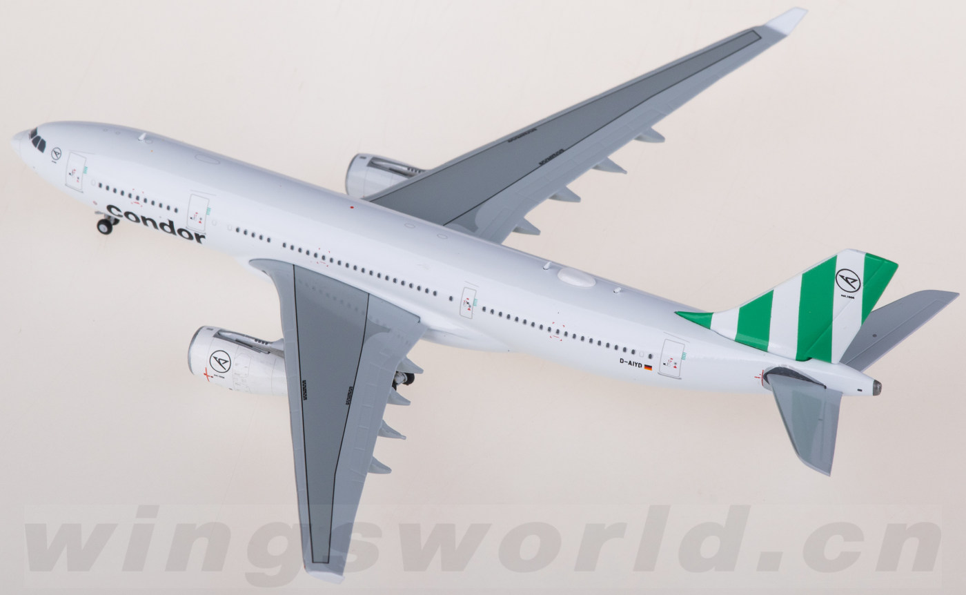 XX40118 Condor 神鹰航空Airbus A330-200 D-AIYD JC Wings 1:400
