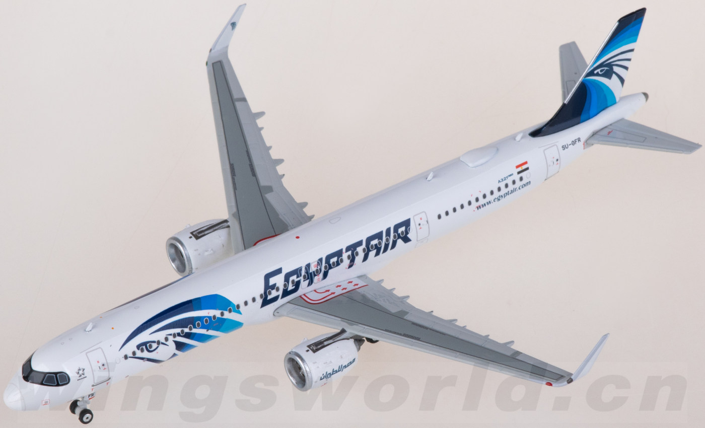 egyptair 埃及航空 airbus a321neo su-gfr phoenix 1:400 -飞机模型
