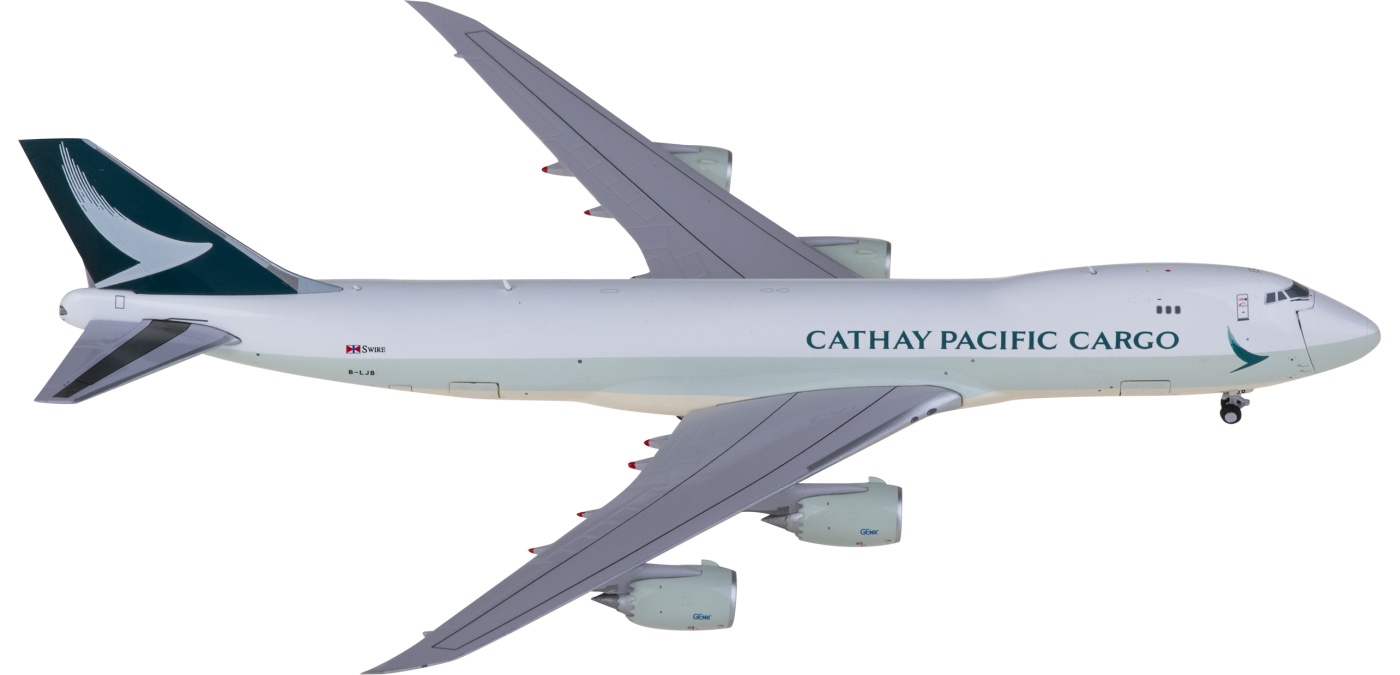 EW4748003 Cathay Pacific Boeing 747-8F B-LJB Cargo JC Wings 1:400
