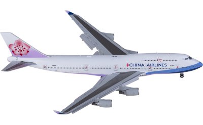 JC Wings 1:400 China Airlines 中华航空 Boeing 747-400 B-18215 襟翼放下版