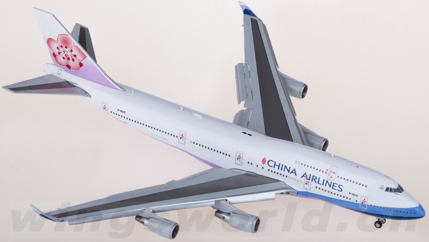 1/400 jc wings B747-400 中華航空 JC Wings die cast model China Airlines B747-400 Scale 1:400
