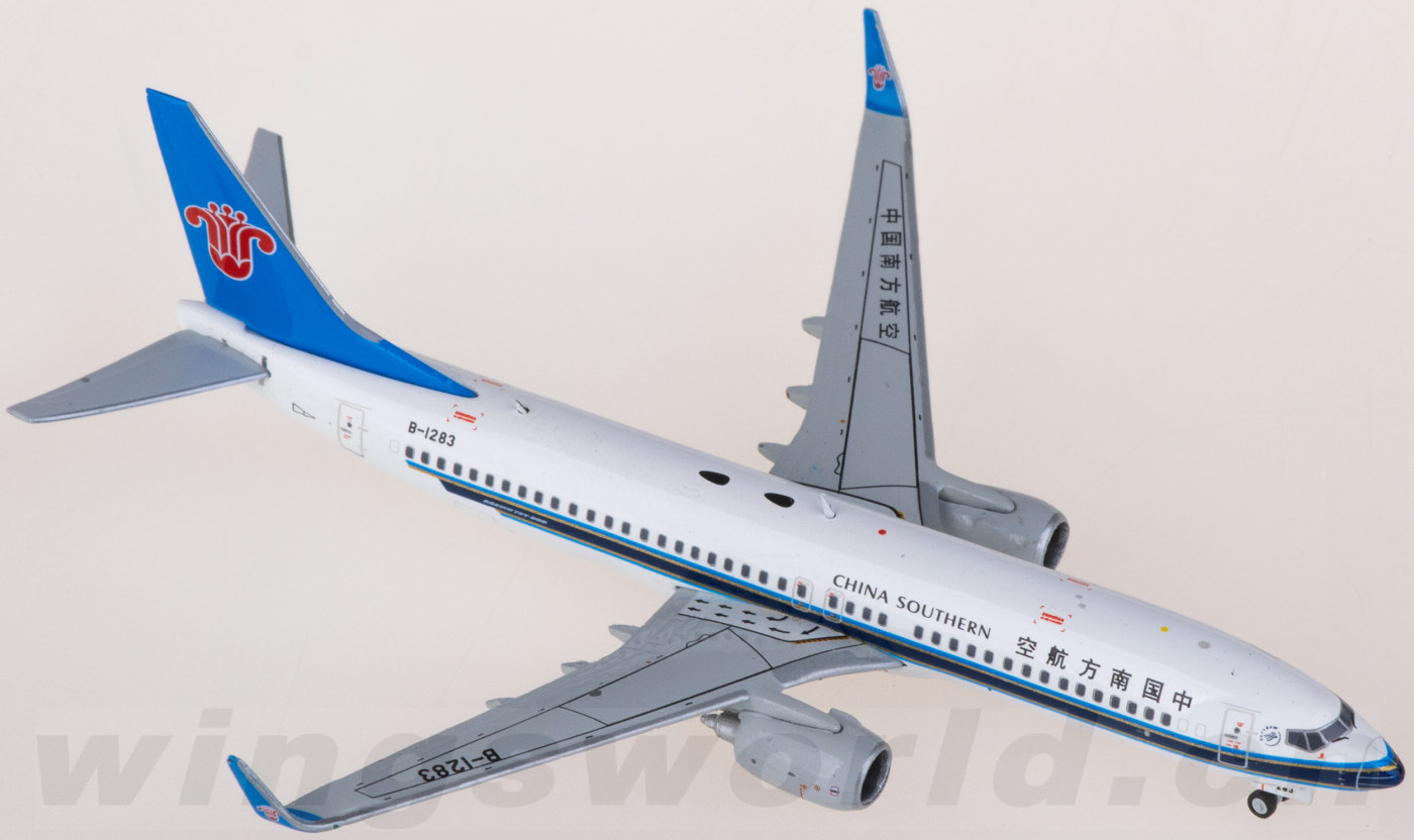 XX4054 China Southern 中国南方航空Boeing 737-800 B-1283 JC