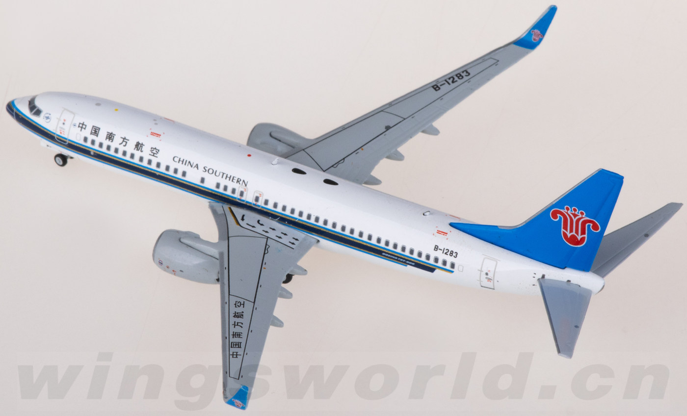 XX4054 China Southern 中国南方航空Boeing 737-800 B-1283 JC