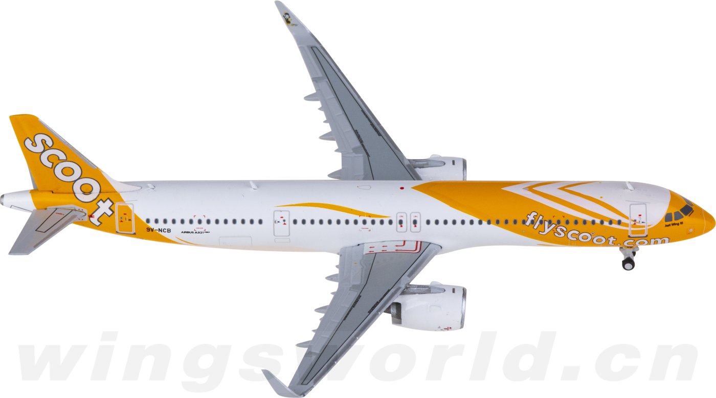 JC Wings EW421N013 Airbus A321neo Scoot 9V-NCB