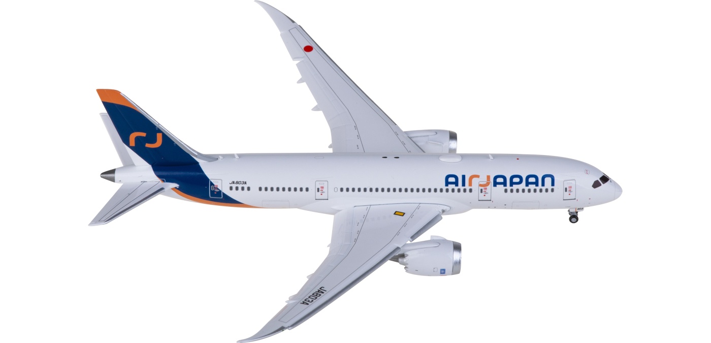最後です JC  1/400  AIR JAPAN B787-8 JA803A Air Japan Boeing 787-8 JA803A JC Wings SA4042 Scale 1:400