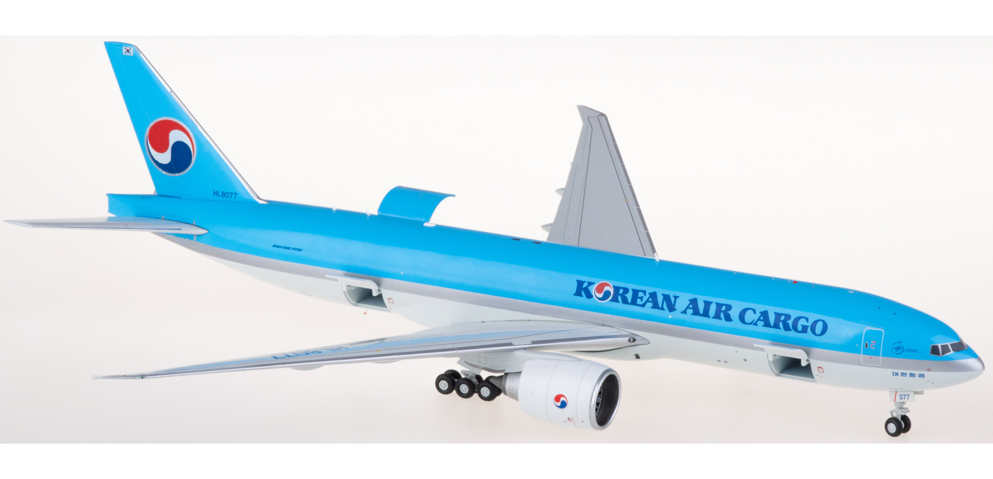 SA2005C Korean Air 大韩航空Boeing 777-200LRF HL8077 货机JC