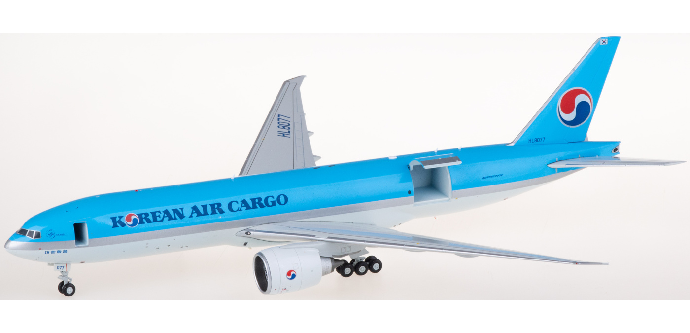 SA2005C Korean Air 大韩航空Boeing 777-200LRF HL8077 货机JC