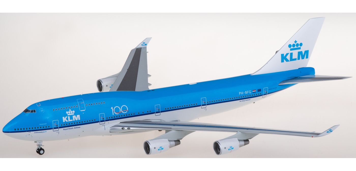 XX20345 KLM Boeing 747-400 100 PH-BFG + Aviation Tag JC Wings 1