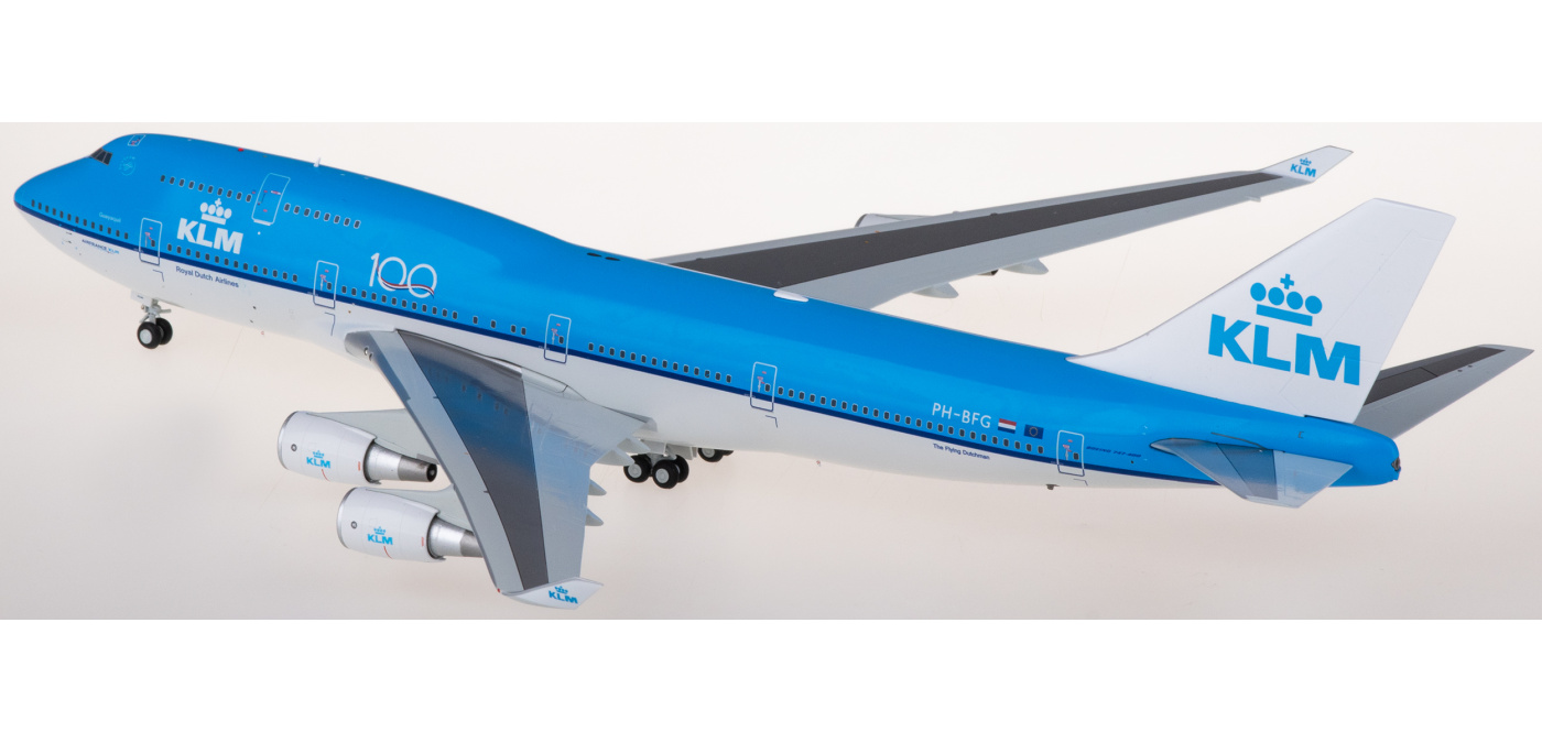 XX20345 KLM Boeing 747-400 100 PH-BFG + Aviation Tag JC Wings 1