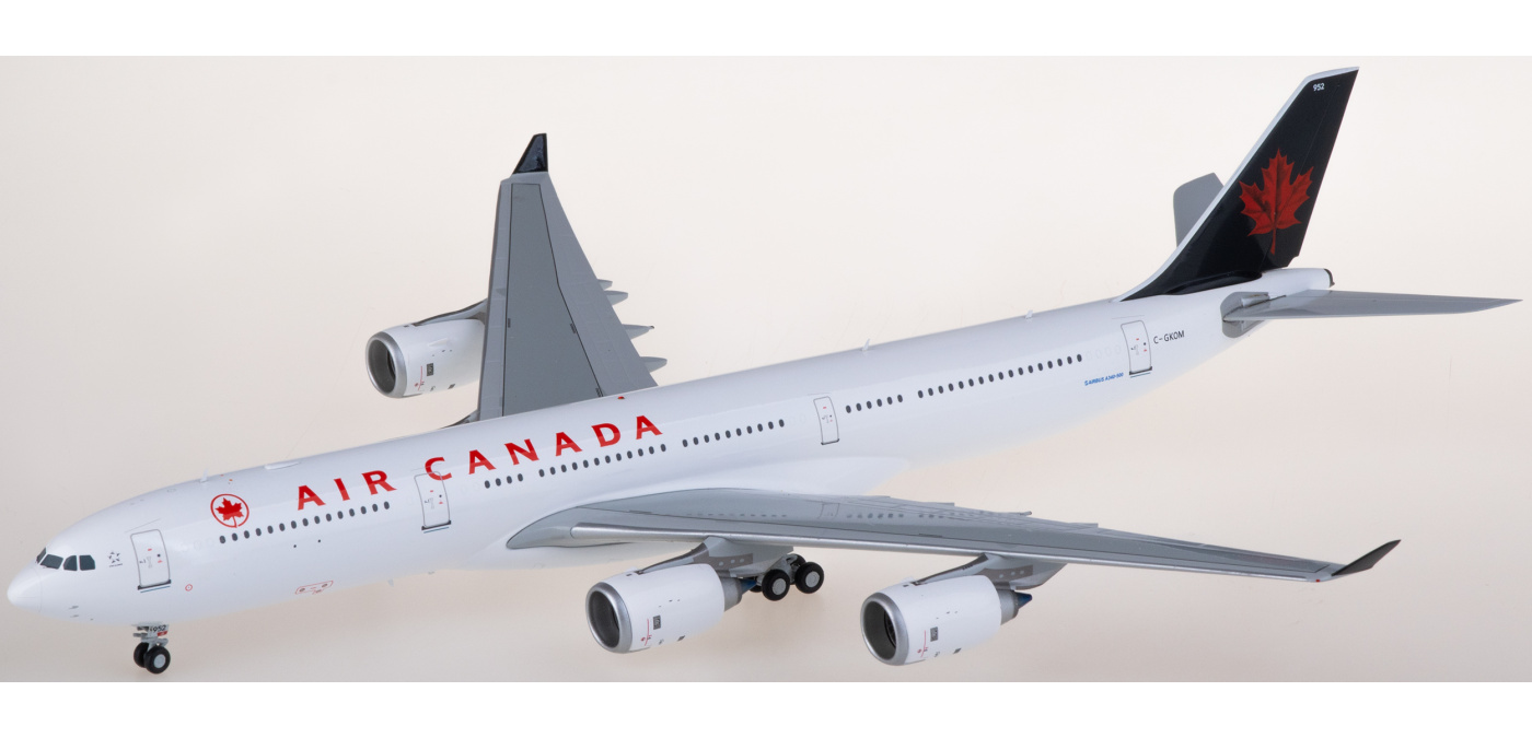 LH2177 Air Canada 加拿大航空Airbus A340-500 OC C-GKOM JC Wings 1