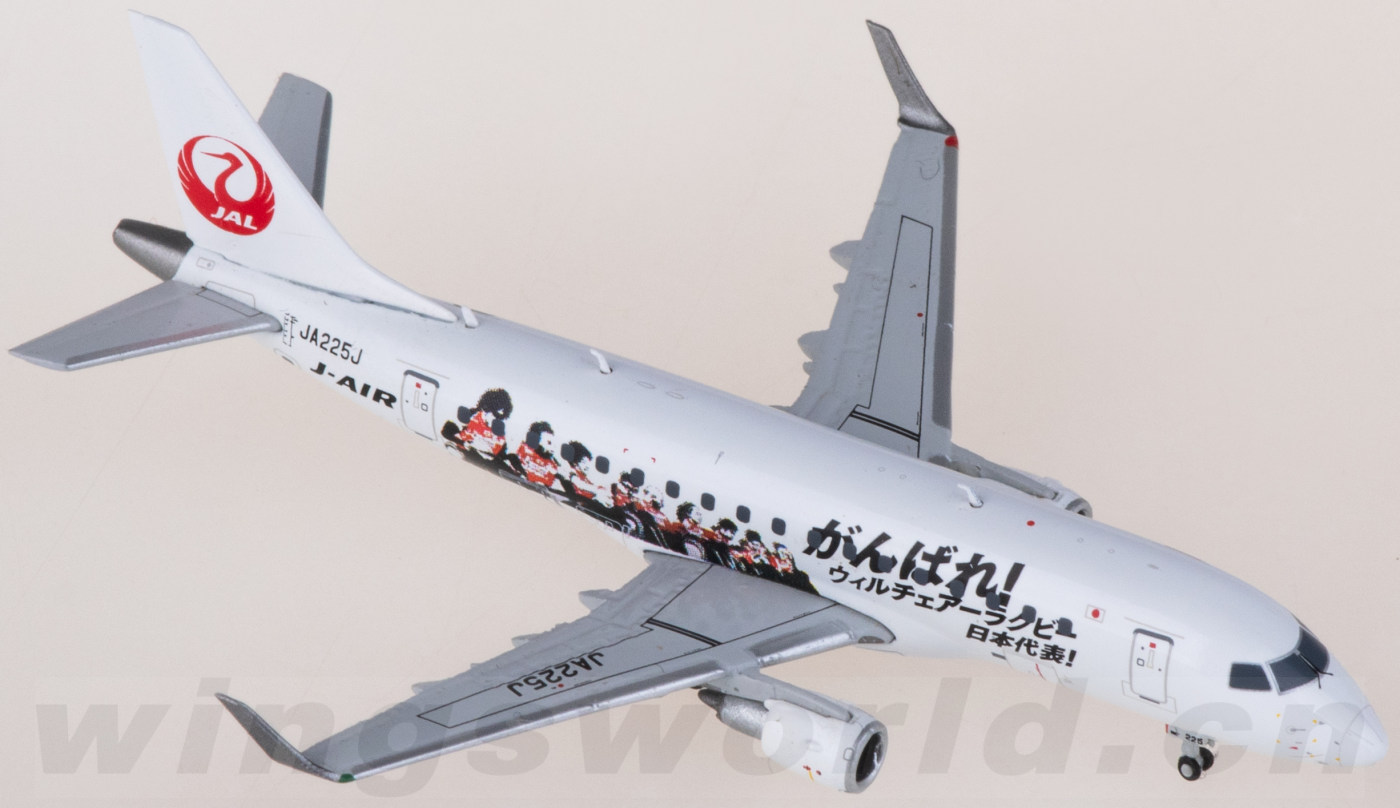 EW4170006 J-Air Embraer ERJ-170STD JA225J JC Wings 1:400 -飞机模型世界