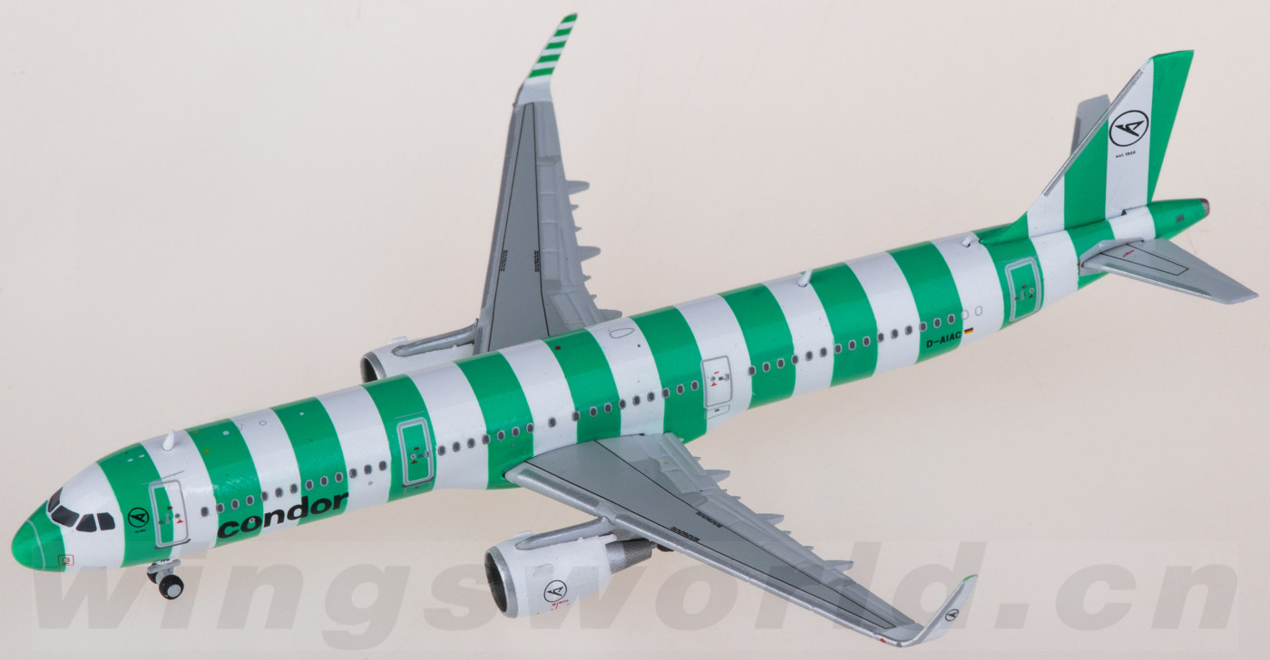 XX40121 Condor 神鹰航空Airbus A321 D-AIAC JC Wings 1:400
