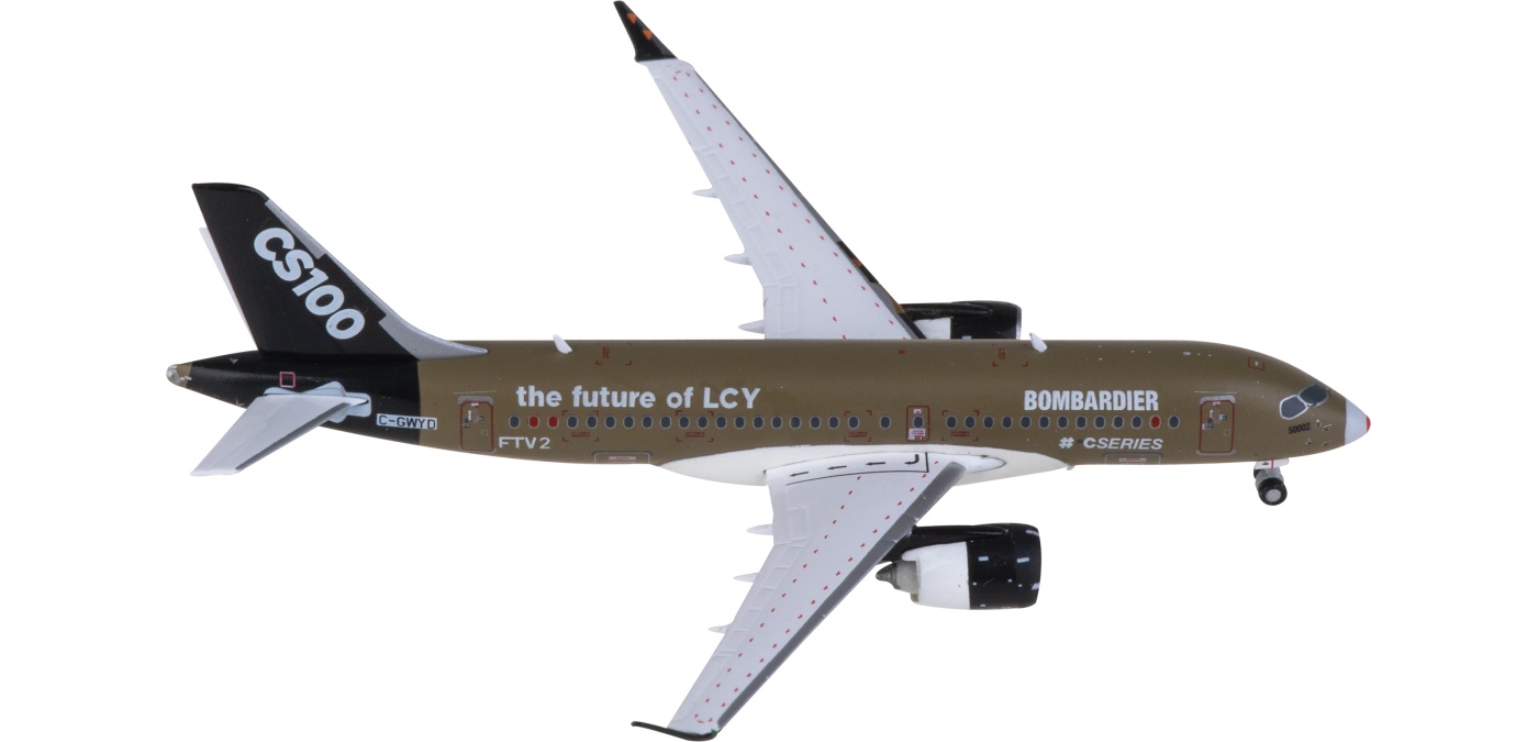 LH4082 Bombardier CS100 C-GWYD JC Wings 1:400 -飞机模型世界