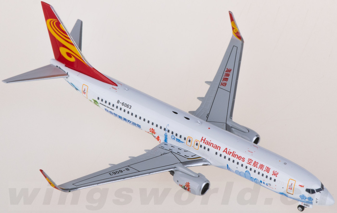 NGmodel Hainan Airlines 737-800 B-5083 1/400 58188 | eBay