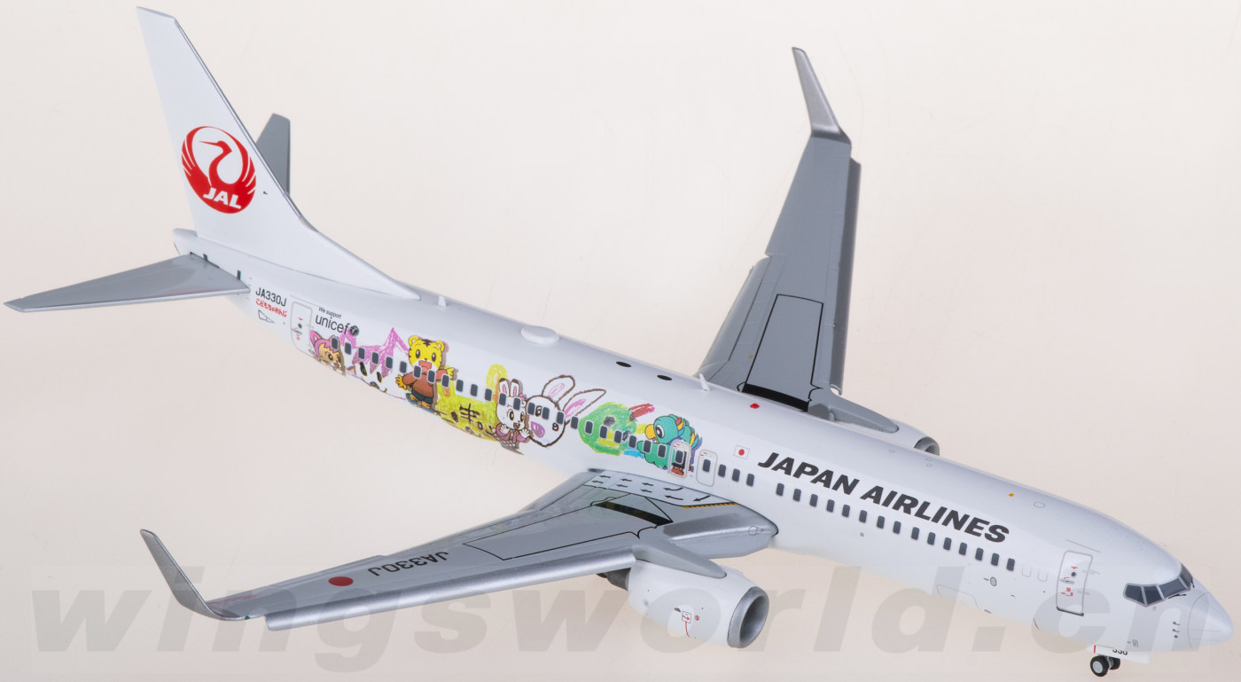 JC JC Wings 1/200 JAL B737-800 JA318J Duffy 日本航空 Wings 1:200