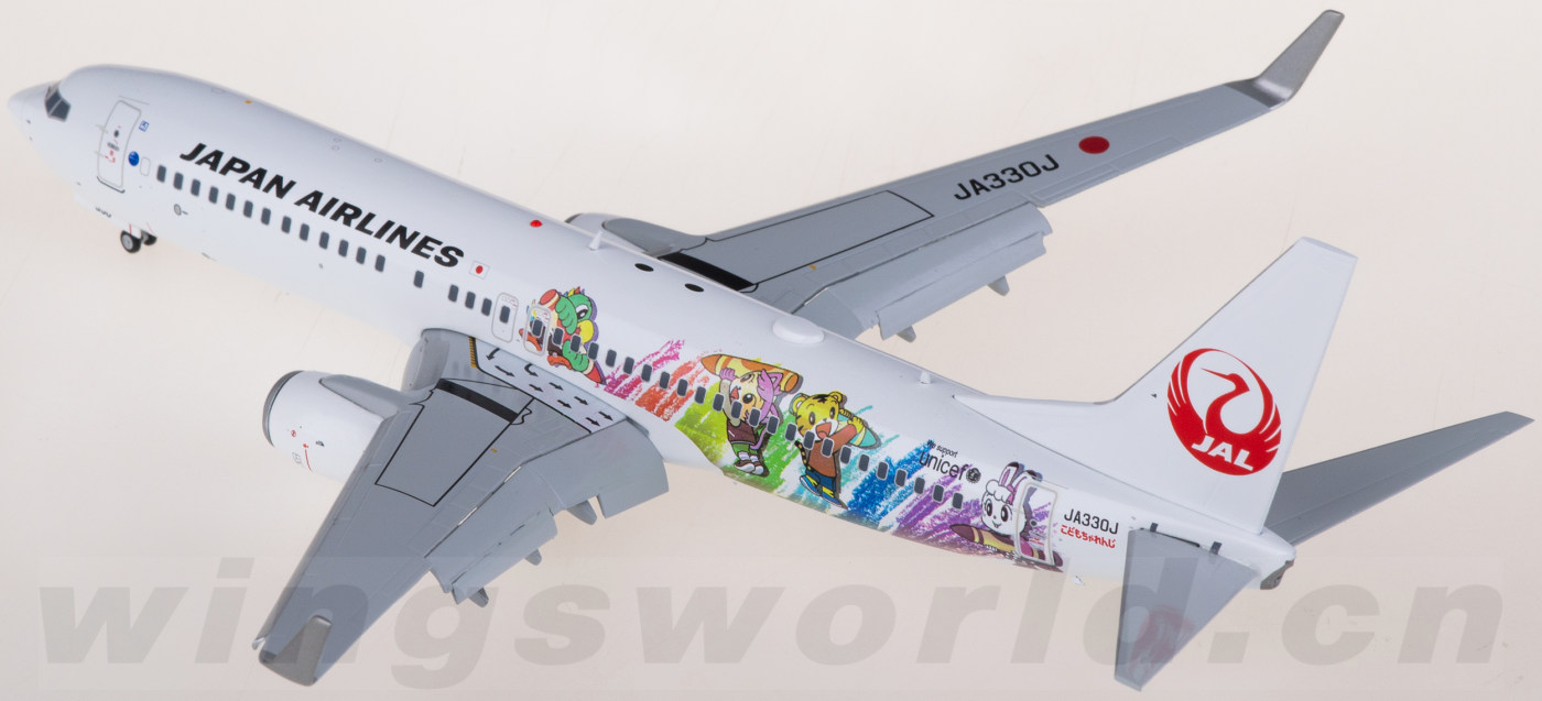 JC Wings日本航空 JAL 1:200 B777-346ER JA732J SA2006A Japan Airlines Boeing 737-800 JA330J JC Wings 1:200 -飞机