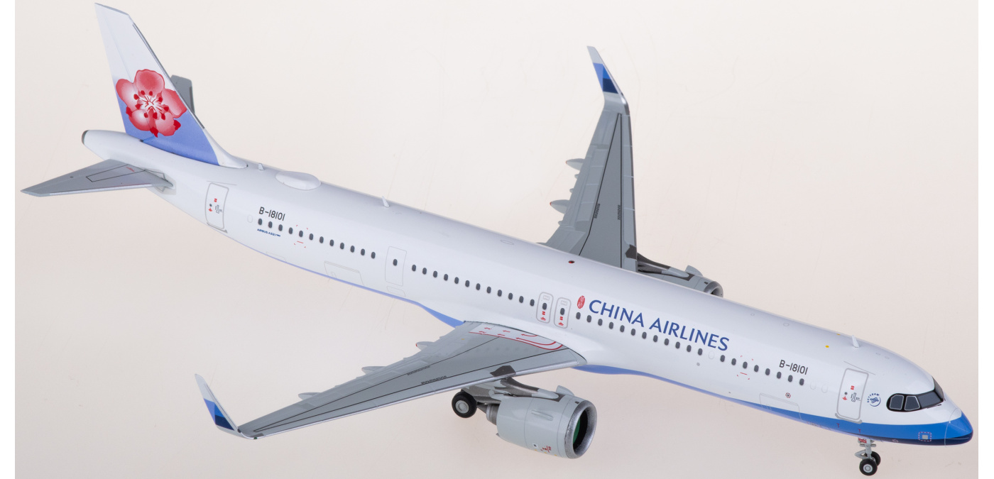 JC Wings 中華航空 CAL 1:400 A321neo B-18101 JC Wings 1:400 China Airlines Airbus A321NEO Diecast